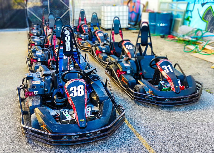 Outdoor Go Kart Racing