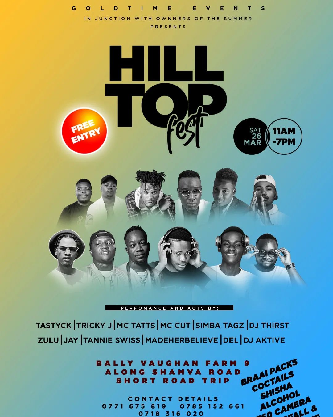 Guest Artist for the Annual Event for Families and Groups